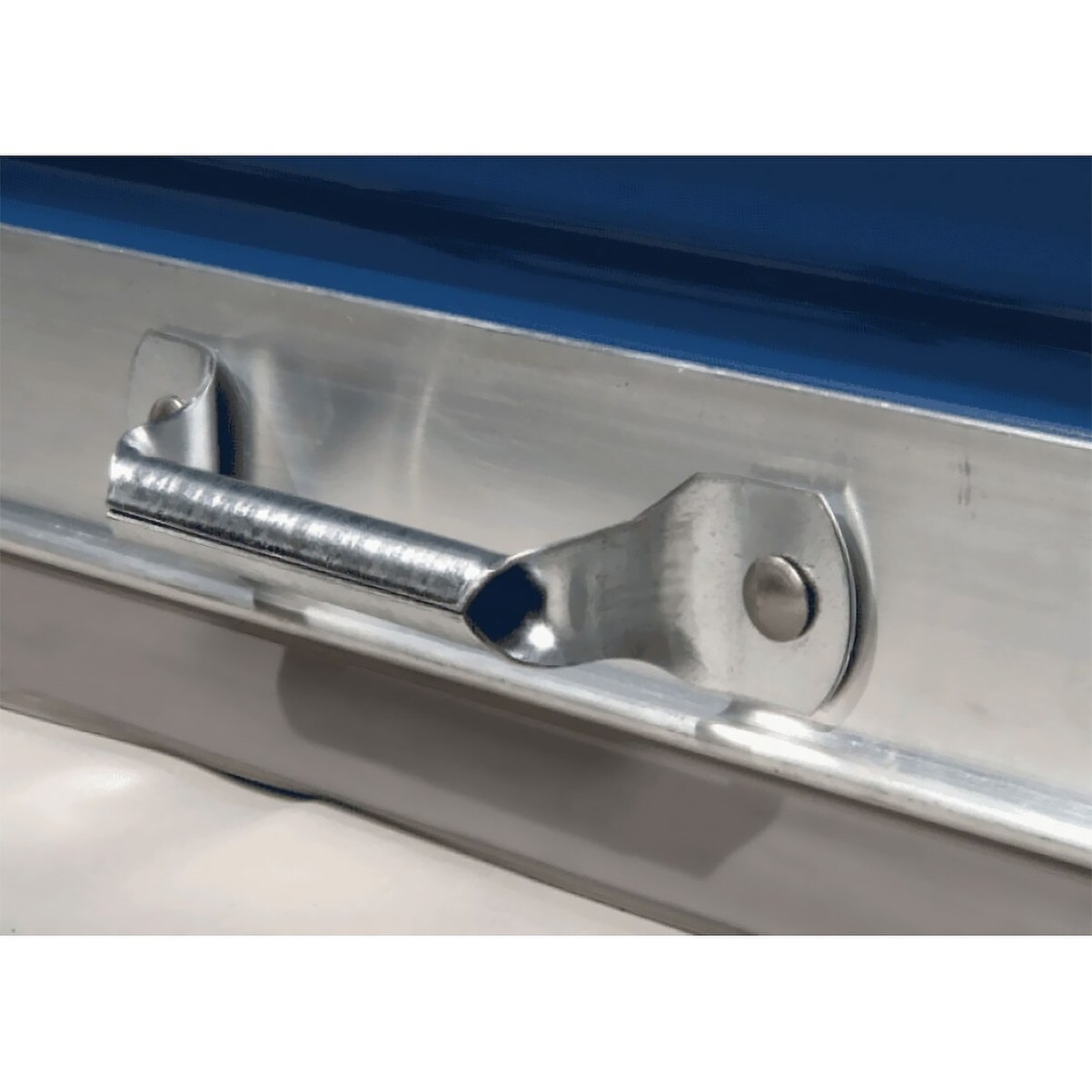 Dimensions, Bottom seal for DBCI Roll Door, 3/8" T, 1-1/8" Blade